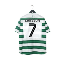 Load image into Gallery viewer, 2003/04 Larsson #7 Celtic Vintage Umbro European Home Football Shirt (L)
