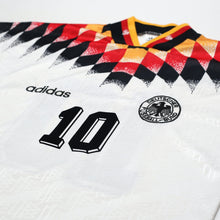 Load image into Gallery viewer, 1990 Matthaus #10 Germany Vintage adidas Football Shirt (S) USA 944