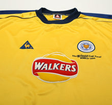 Load image into Gallery viewer, 1999/01 LEICESTER CITY Vintage LCS Away Worthington Cup Final Football Shirt XL