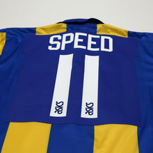 Load image into Gallery viewer, 1993/95 Speed #11 Leeds United Vintage ASICS Away Football Shirt (XXL)10