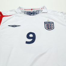 Load image into Gallery viewer, 2005/07 Rooney #9 England Vintage Umbro Home Football Shirt (XL) World Cup 20063