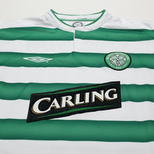 Load image into Gallery viewer, 2003/04 Larsson #7 Celtic Vintage Umbro European Home Football Shirt (M)3
