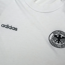 Load image into Gallery viewer, 1992/94 Germany Vintage adidas Home Football Cotton Tee Shirt (L) EURO 92
