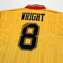 Load image into Gallery viewer, 1993/94 Wright #8 Arsenal Retro adidas Equipment Away Football Shirt (S/M)10