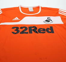 Load image into Gallery viewer, 2011/12 BRITTON #7 Swansea City Vintage adidas Away Football Shirt (S)