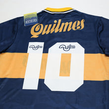 Load image into Gallery viewer, 1995/96 Maradona #10 Boca Juniors Olan Reissue Quilmes SS Shirt 42 (L) BNWT7