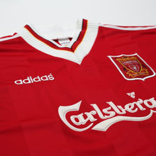 Load image into Gallery viewer, 1995/96 Fowler #23 Liverpool Vintage adidas Home Football Shirt (XL)5