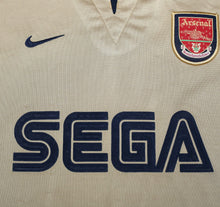 Load image into Gallery viewer, 2001/02 ARSENAL Vintage Nike Away Football Shirt Jersey (L) SEGA