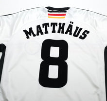 Load image into Gallery viewer, 1998/00 MATTHAUS #8 Germany Vintage adidas Home Football Shirt (M) WC 98