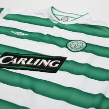 Load image into Gallery viewer, 2003/04 Larsson #7 Celtic Vintage Umbro European Home Football Shirt (XL)4