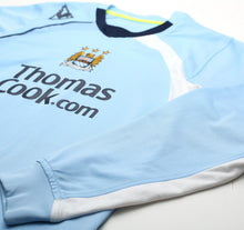 Load image into Gallery viewer, 2008/09 ELANO #11 Manchester City Vintage le coq sportif L/S Football Shirt (S)