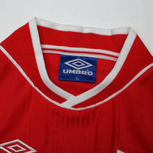 Load image into Gallery viewer, 1999/00 Brian Laudrup #10 Ajax Vintage Umbro Home Football Shirt (XL)16