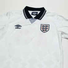 Load image into Gallery viewer, 1990/92 Gascoigne #19 England Retro Umbro Home Football Shirt (S) Italia 902