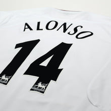 Load image into Gallery viewer, 2003/05 Alonso #14 Vintage Liverpool Reebok Away Football Shirt (M)9