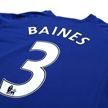 Load image into Gallery viewer, 2010/11 Baines #3 Everton Vintage le coq sportif Home Football Shirt (L)10