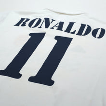 Load image into Gallery viewer, 2002/03 Ronaldo #11 Real Madrid Vintage adidas Centenary Home Football Shirt (M)12