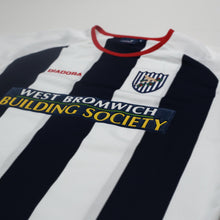 Load image into Gallery viewer, 2003/04 West Brom Vintage Diadora L/S Home Football Shirt (L)4