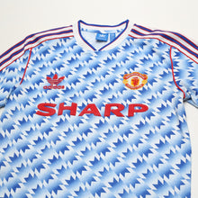 Load image into Gallery viewer, 1990/92 Manchester United Retro adidas Originals Away Football Shirt (S/M)2