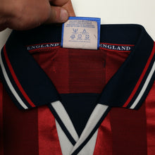 Load image into Gallery viewer, 1997/99 Beckham #7 England Vintage Umbro Away Football Shirt (XL) WC 199818