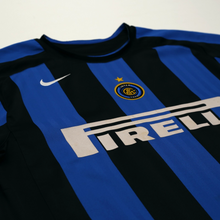 Load image into Gallery viewer, 2005/06 Adriano #10 Inter Milan Vintage Nike Home Football Shirt (L)6