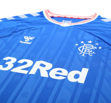 Load image into Gallery viewer, 2019/20 RANGERS Hummel Home Football Shirt Jersey (L/XL)