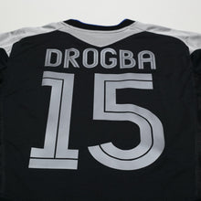 Load image into Gallery viewer, 2004/05 Drogba #15 Chelsea Vintage Umbro UCL Away Football Shirt (S)9
