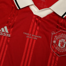 Load image into Gallery viewer, 1999 Beckham #7 Manchester United adidas Icons L/S Treble Football Shirt (L/XL)7