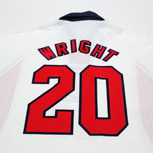 Load image into Gallery viewer, 1997/99 Owen #20 England Vintage Umbro Home Football Shirt (M) WC 19989