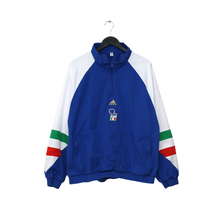 Load image into Gallery viewer, 2023/24 Italy adidas Icons 1/4 Zip Football Track Top Jacket (L)0