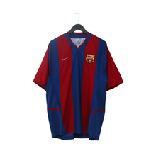 Load image into Gallery viewer, 2002/03 Riquelme #10 Barcelona Vintage Nike Home Football Shirt (XL)