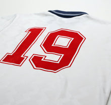 Load image into Gallery viewer, 1990/92 GASCOIGNE #19 England Retro Umbro Home Football Shirt (M) Italia 9012