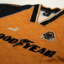 Load image into Gallery viewer, 1996/98 Wolverhampton Wanderers Vintage PUMA Home Football Shirt (XL) Wolves6