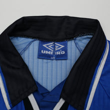 Load image into Gallery viewer, 1996/98 Cantona #7 Manchester United Vintage Umbro Third Football Shirt (M)15