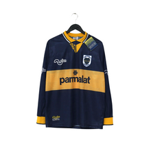 Load image into Gallery viewer, 1995/96 Maradona #10 Boca Juniors Olan Reissue Parmalat LS Shirt 42 (L) BNWT1