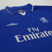 Load image into Gallery viewer, 2001/03 Lampard #8 Chelsea Vintage Umbro Home Football Shirt (XL)5