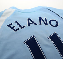 Load image into Gallery viewer, 2008/09 ELANO #11 Manchester City Vintage le coq sportif L/S Football Shirt (S)