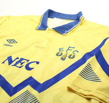 Load image into Gallery viewer, 1990/92 EVERTON Vintage Umbro Away Football Shirt Jersey (L)