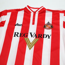 Load image into Gallery viewer, 1999/00 Quinn #9 Sunderland Vintage Asics Home Football Shirt (L)2