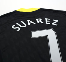 Load image into Gallery viewer, 2011/12 SUAREZ #7 Liverpool Vintage adidas Third Football Shirt (S)