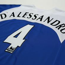 Load image into Gallery viewer, 2005/06 D'Alessandro #4 Portsmouth Vintage Jako Home Football Shirt (XL)11