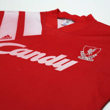 Load image into Gallery viewer, 1991/92 Liverpool Vintage adidas Equipment Home Football Shirt 40/42 (L) CANDY5