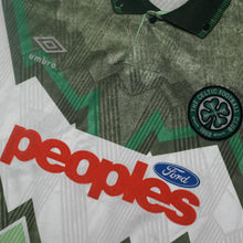 Load image into Gallery viewer, 1991/92 Celtic Vintage Umbro Away Football Shirt (XL)8