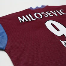 Load image into Gallery viewer, 1997/98 Milosevic #9 Aston Villa Vintage Reebok Home Football Shirt (XL)11