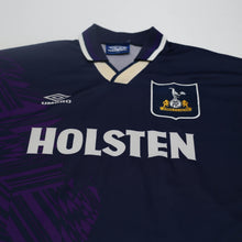 Load image into Gallery viewer, 1994/95 Klinsmann #18 Tottenham Hotspur Vintage Umbro Away Football Shirt (XXL)3