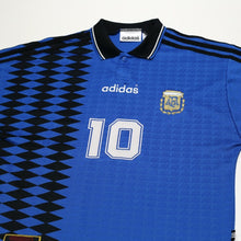 Load image into Gallery viewer, 1994 Maradona #10 Argentina Retro adidas Originals Away Football Shirt (S/M)2