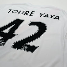 Load image into Gallery viewer, 2009/10 Yaya Toure #42 Manchester City Vintage Umbro 3rd Football Shirt (XL) 4811