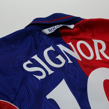 Load image into Gallery viewer, 2000/01 Signori #10 Bologna Vintage Umbro Home Football Shirt (M)16