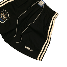 Load image into Gallery viewer, 1995/96 Newcastle United Vintage adidas Home Kit Football Shorts (S) 30" Waist2