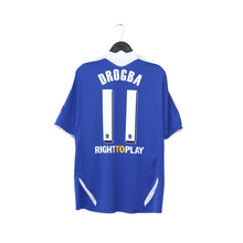 Load image into Gallery viewer, 2011/12 Drogba #11 Chelsea Vintage adidas CL Home Football Shirt (L)0