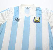 Load image into Gallery viewer, 1990/91 ARGENTINA Vintage adidas Home Football Shirt (M) 38/40